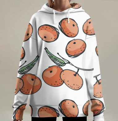 Мандариназ, Hoodie Long Oversize 3D