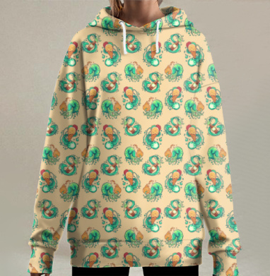 Осьминоги с мороженым и шампанским на волнах осьминоги с мороженым - Jack Finch STORE