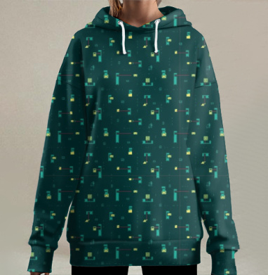 Обжоры, Hoodie Long Oversize 3D