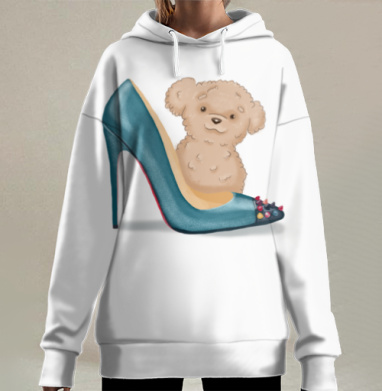 Паппи, Hoodie Long Oversize 3D