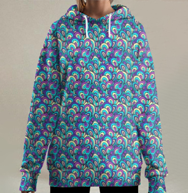 Петли, Hoodie Long Oversize 3D