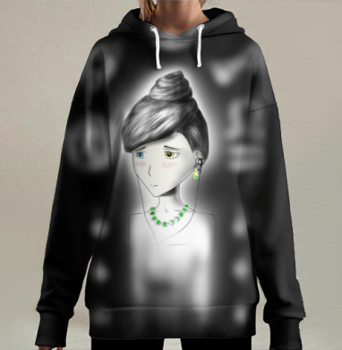 Раздумья злого гения, Hoodie Long Oversize 3D