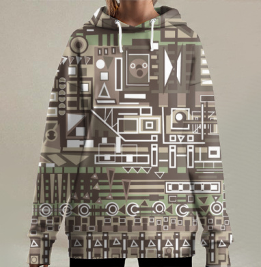 Ритмы, Hoodie Long Oversize 3D