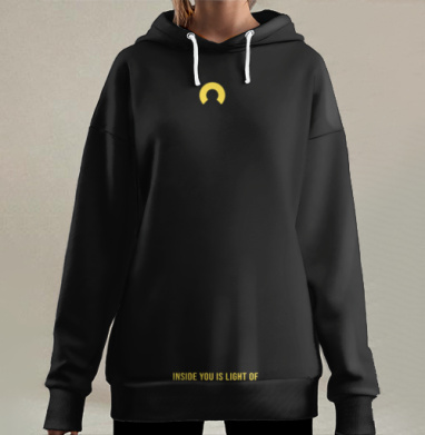 SUNSET / ЗАКАТ, Hoodie Long Oversize 3D