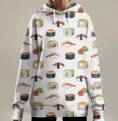 Суси, Hoodie Long Oversize 3D
