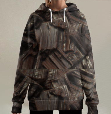 Текстура, Hoodie Long Oversize 3D