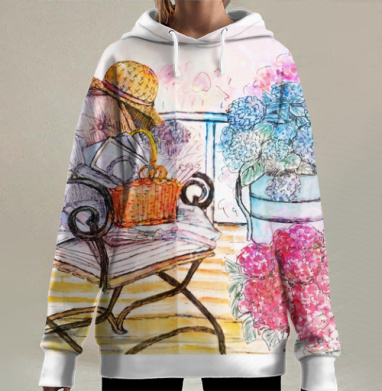 Уют, Hoodie Long Oversize 3D