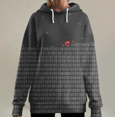 Вирь, Hoodie Long Oversize 3D