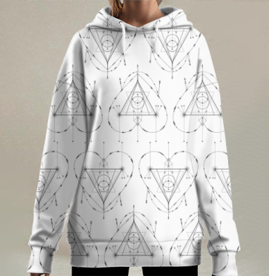 Сакральная любовь, Hoodie Long Oversize 3D