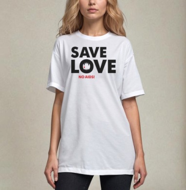 Save Love.  / Береги любовь - Магазин футболок Puch:ok - Дизайнерские принты