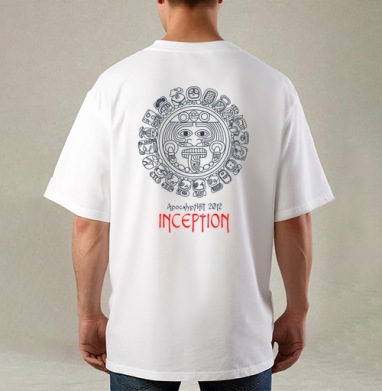 Inception – Начало в красном шрифте Wonton font - Inception