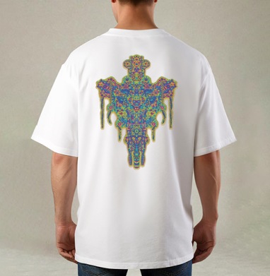 Visionary Totem Unfolding / Визионерский тотем из хаоса сознания - Мужские Футболки
