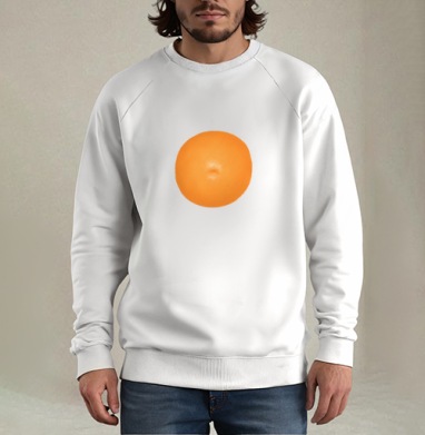Orange (Живая Азбука), Свитшот мужской белый