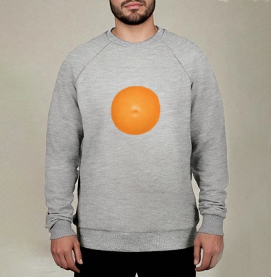 Orange (Живая Азбука), Свитшот мужской меланж начес/петля