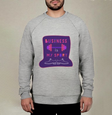 Typographic composition , Busines is my sport / Шрифтовая композиция, Бизнес – мой спорт - Магазин футболок MayaVisotskaya - Дизайнерские принты