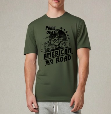 Pride of the American Road / Гордость американской дороги - Магазин футболок Printerium