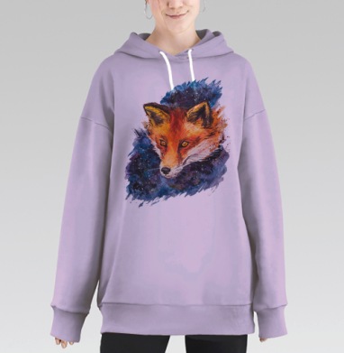 Космолиса, Hoodie Long Oversize Fiolet