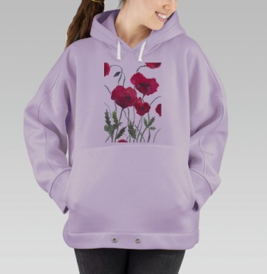 Маки, Hoodie Oversize Fiolet