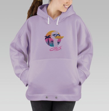 Майами Гусь, Hoodie Oversize Fiolet