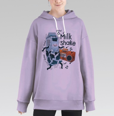 MilkShake!, Hoodie Long Oversize Fiolet