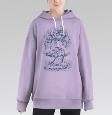 Последнее Танго, Hoodie Long Oversize Fiolet