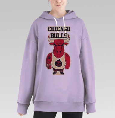 Самоделка, Hoodie Long Oversize Fiolet