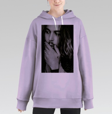Самоделка, Hoodie Long Oversize Fiolet