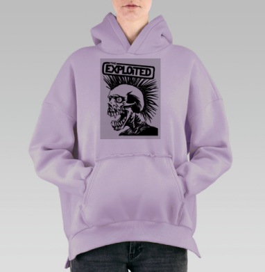 Самоделка, Hoodie Oversize Fiolet, утепленная