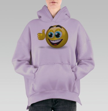 Самоделка, Hoodie Oversize Fiolet, утепленная