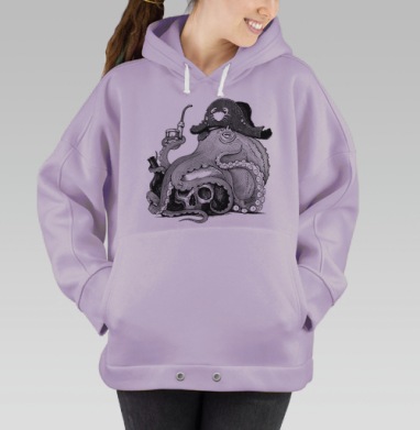 Ветеран, Hoodie Oversize Fiolet