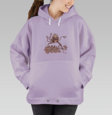 Вторжение, Hoodie Oversize Fiolet