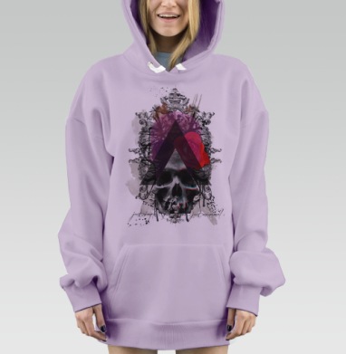 JuSt SiMpLe, Hoodie Mjhigh Dig Mel, Fiolet, утепленная