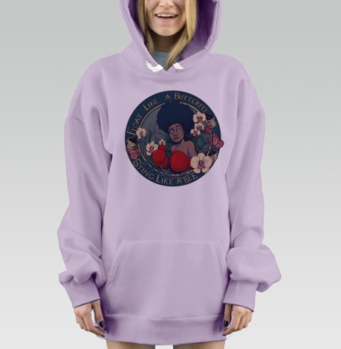 Кассиус, Hoodie Mjhigh Dig Mel, Fiolet, утепленная