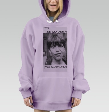 LEEMAVERS11, Hoodie Mjhigh Dig Mel, Fiolet, утепленная