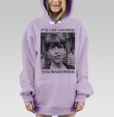 LEEMAVERS1, Hoodie Mjhigh Dig Mel, Fiolet, утепленная