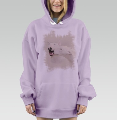 Любовь, Hoodie Mjhigh Dig Mel, Fiolet, утепленная