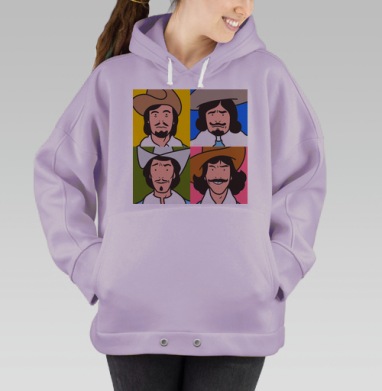 Мушкетеры, Hoodie Oversize Fiolet