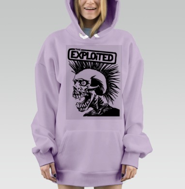 Самоделка, Hoodie Mjhigh Dig Mel, Fiolet, утепленная