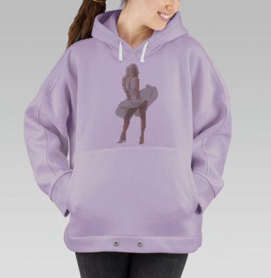 Секс-символ, Hoodie Oversize Fiolet