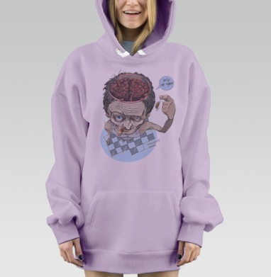 Тараканы, Hoodie Mjhigh Dig Mel, Fiolet, утепленная