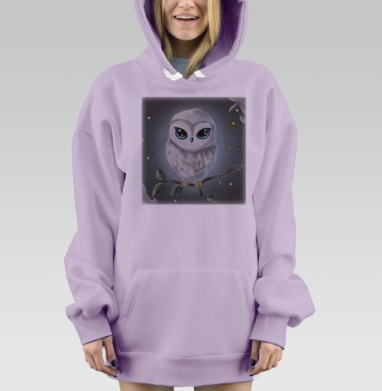 Фантастическое чувство, Hoodie Mjhigh Dig Mel, Fiolet, утепленная