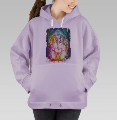 Ганеш, Hoodie Oversize Fiolet