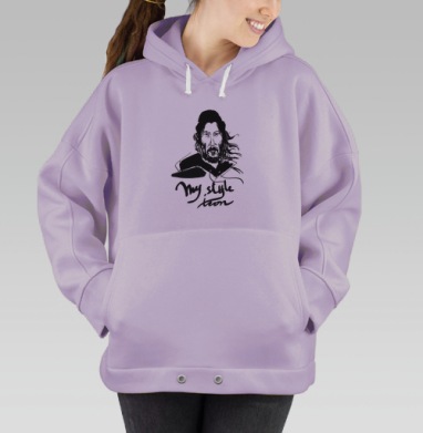 Икона стиля, Hoodie Oversize Fiolet