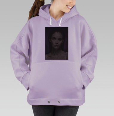 Красота это..., Hoodie Oversize Fiolet