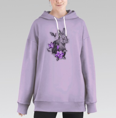 Кроля, Hoodie Long Oversize Fiolet