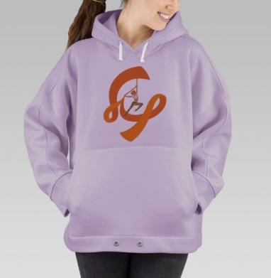 Лилу, Hoodie Oversize Fiolet