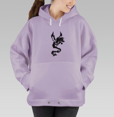 Мой дракон, Hoodie Oversize Fiolet