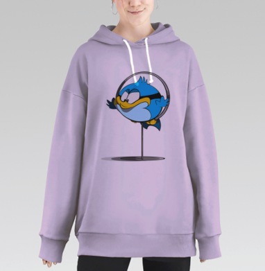 Птеньчик, Hoodie Long Oversize Fiolet