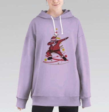 СантаДискус, Hoodie Long Oversize Fiolet