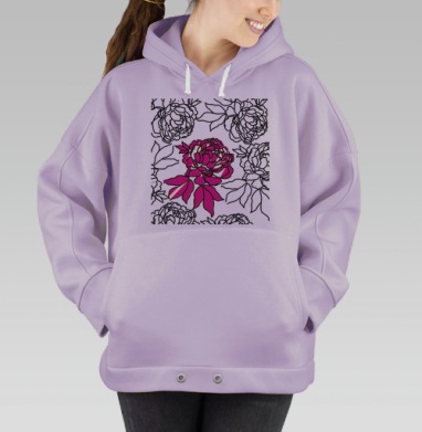 Шпион Пион, Hoodie Oversize Fiolet